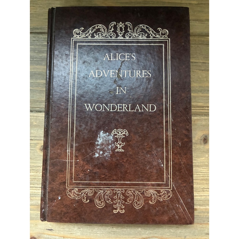 Alice's Adventures in Wonderland Lewis Carroll John Tenniel Avenel Books Brown